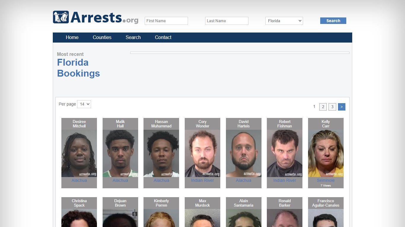 Florida Arrests and Inmate Search